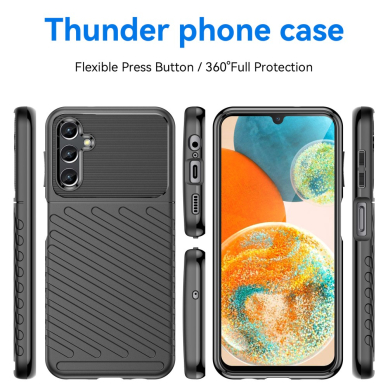 Samsung A14 5G juoda THUNDER nugarėlė 7