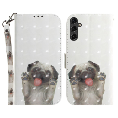 Samsung A14 5G Tracy fashion 3D dėklas Pug