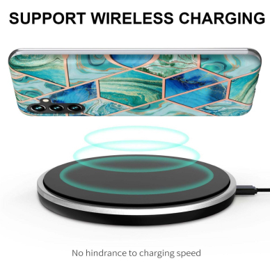 Samsung A14 5G Tracy nugarėlė MILKY WAY MARBLE Geometric marble Green 2