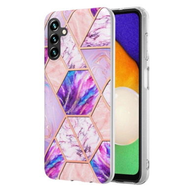 Samsung A14 5G Tracy nugarėlė MILKY WAY MARBLE Geometric marble Light Purple