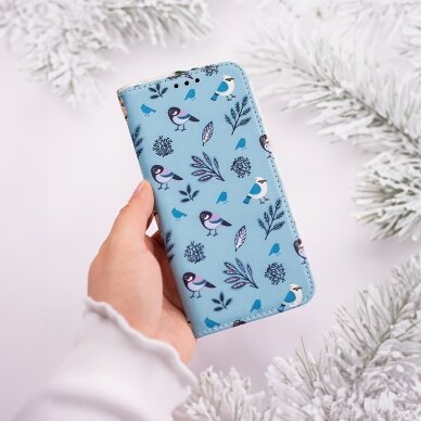 Samsung A14 5G Trendy dėklas Winter birds 16