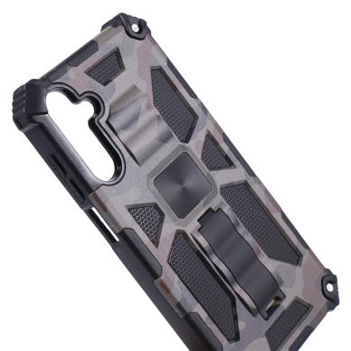 Samsung A15 5G green camouflage ARMOR METAL nugarėlė 5