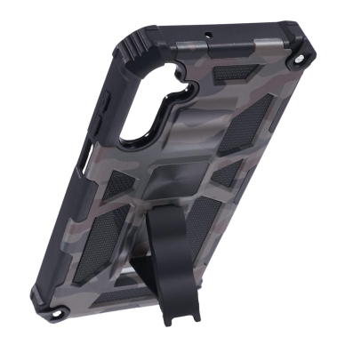 Samsung A15 5G green camouflage ARMOR METAL nugarėlė 6
