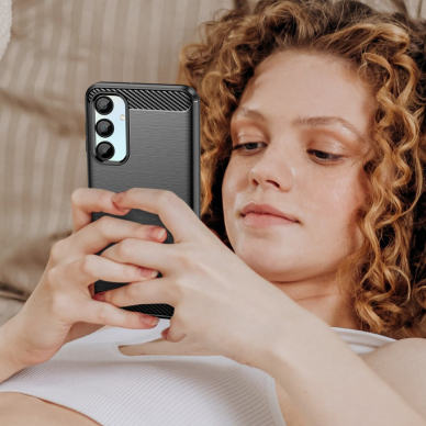 Samsung A16 / A16 5G black LYGCARBON nugarėlė 7