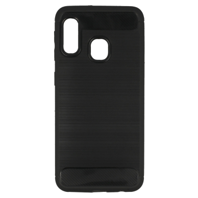 Samsung A20E juoda LYGCARBON nugarėlė 1