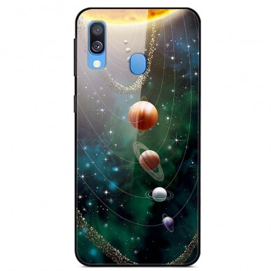 Samsung A20e picture glass nugarėlė Planets