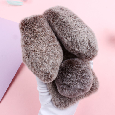 Samsung A20e ruda nugarėlė Fluffy Rabbit 1