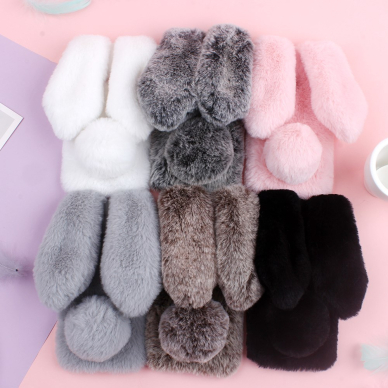 Samsung A20e ruda nugarėlė Fluffy Rabbit 5