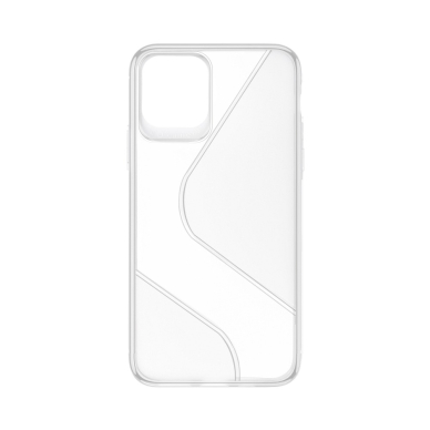 Samsung A21S tamsiai skaidri S-CASE nugarėlė 2