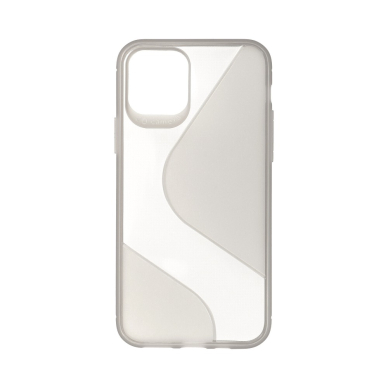 Samsung A21S tamsiai skaidri S-CASE nugarėlė
