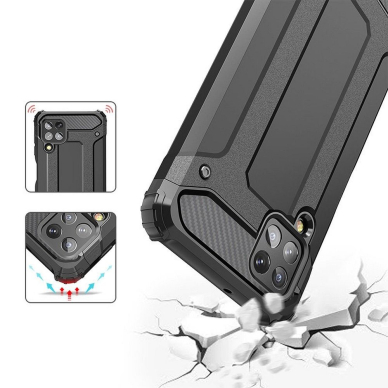 Samsung A22 5G juoda ARMOR nugarėlė 1