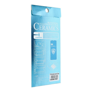 Samsung A22 5G juodas FLEXIBLE CERAMIC pilnas apsauginis stiklas 7