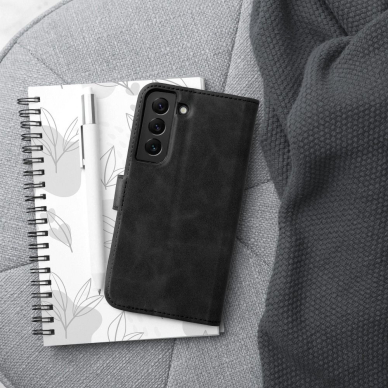 Samsung A22 5G juodas VELVET dėklas 2
