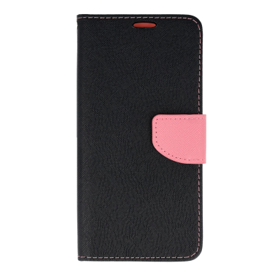 Samsung A22 5G juodas+rožinis FANCY DIARY dėklas