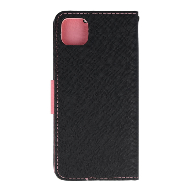 Samsung A22 5G juodas+rožinis FANCY DIARY dėklas 1