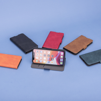 Samsung A22 5G mėlynas SMART MONO dėklas 4