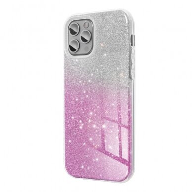 Samsung A22 5G rožinė GLITTER3 nugarėlė 3