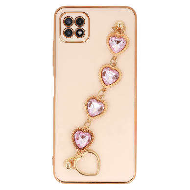 Samsung A22 5G šviesiai rožinė ROOSEVELT TREND nugarėlė design 2 1