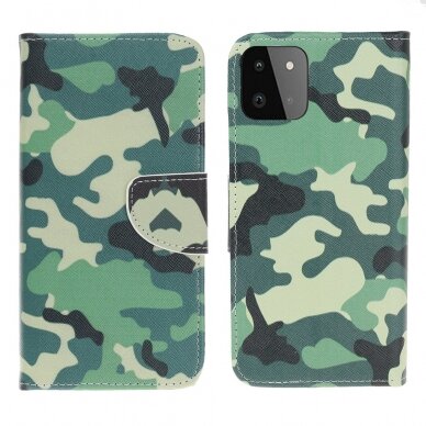 Samsung A22 5G Tracy fashion dėklas Camouflage