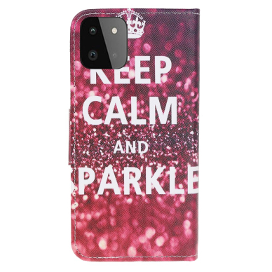Samsung A22 5G Tracy fashion dėklas ,,Keep Calm and Sparkle" 3