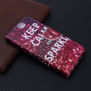 Samsung A22 5G Tracy fashion dėklas ,,Keep Calm and Sparkle" 8