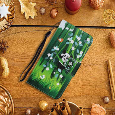 Samsung A22 5G Tracy fashion dėklas Panda Climbing 7