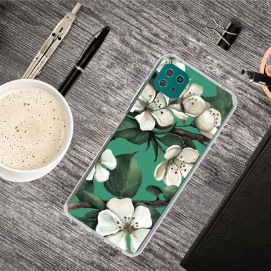 Samsung A22 5G tracy nugarėlė White Flower 1
