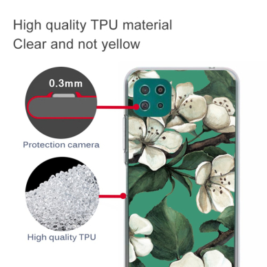 Samsung A22 5G tracy nugarėlė White Flower 3