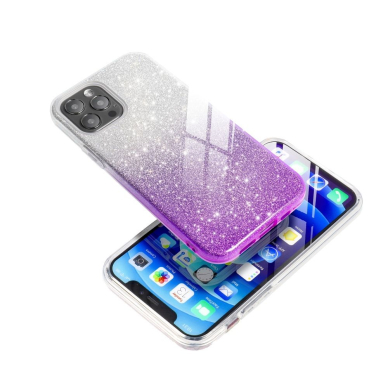 Samsung A22 5G violetinė GLITTER3 nugarėlė 1