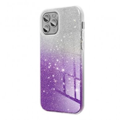 Samsung A22 5G violetinė GLITTER3 nugarėlė 3