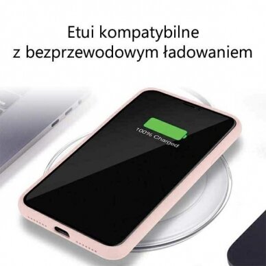 Samsung A22 pink sand MERCURY SILICONE nugarėlė 4