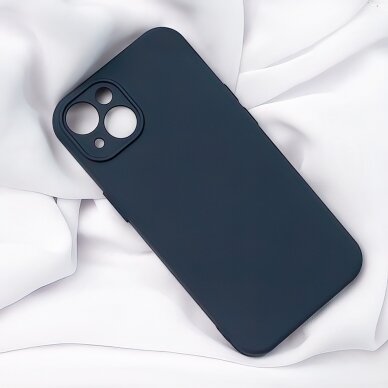 Samsung A23/A23 5G dark blue SILICONE LITE nugarėlė 10