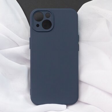 Samsung A23/A23 5G dark blue SILICONE LITE nugarėlė 11