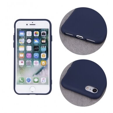 Samsung A23/A23 5G dark blue SILICONE LITE nugarėlė 3