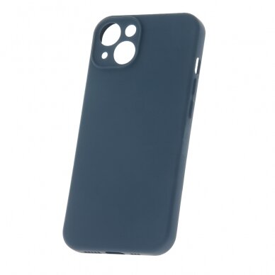 Samsung A23/A23 5G dark blue SILICONE LITE nugarėlė 4