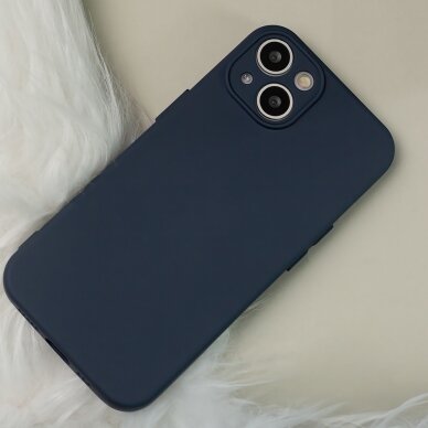 Samsung A23/A23 5G dark blue SILICONE LITE nugarėlė 7