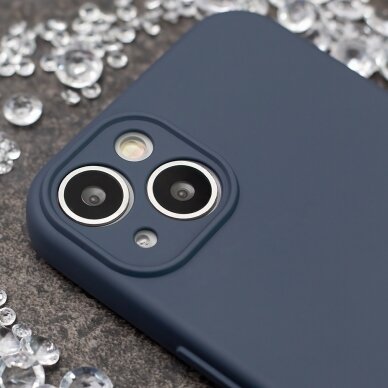 Samsung A23/A23 5G dark blue SILICONE LITE nugarėlė 8