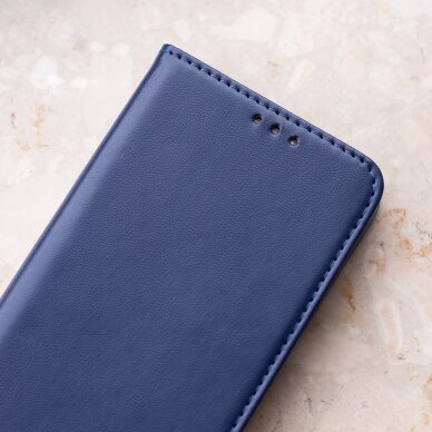 Samsung A23/A23 5G mėlynas dėklas Magnetic 6