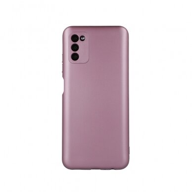 Samsung A23/A23 5G rožinė METALLIC nugarėlė 1