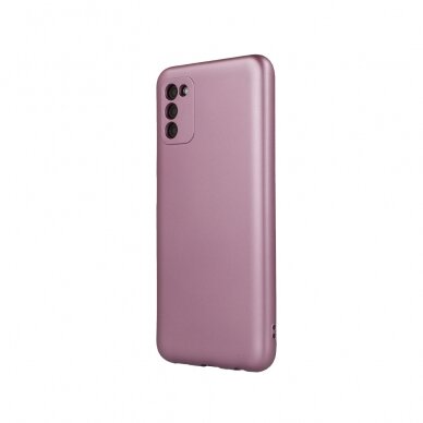 Samsung A23/A23 5G rožinė METALLIC nugarėlė