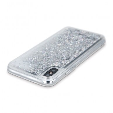 Samsung A23/A23 5G sidabro spalvos Water Sparkle nugarėlė 3