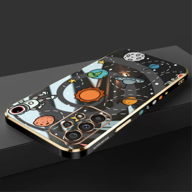 Samsung A23/A23 5G Tracy RZANTS juoda nugarėlė Planets 1