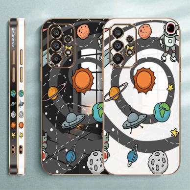 Samsung A23/A23 5G Tracy RZANTS juoda nugarėlė Planets 4