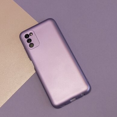 Samsung A23/A23 5G violetinė METALLIC nugarėlė 3