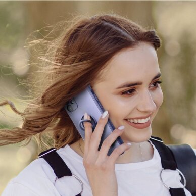 Samsung A26 5G purple SILICONE RING nugarėlė 6