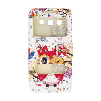 Samsung A3 dėklas su langeliu Owl2 1