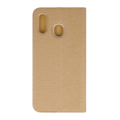 Samsung A30/A20 aukso spalvos VENBOOK dėklas 2