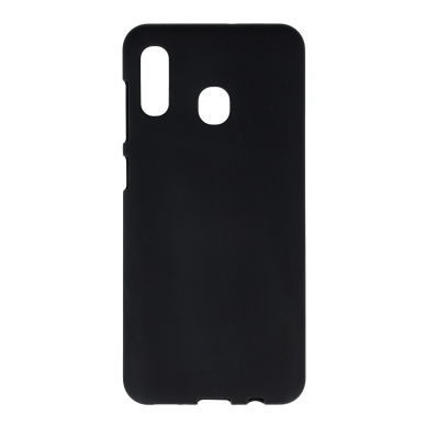 Samsung A30/A20 juoda SOFT FEELING nugarėlė