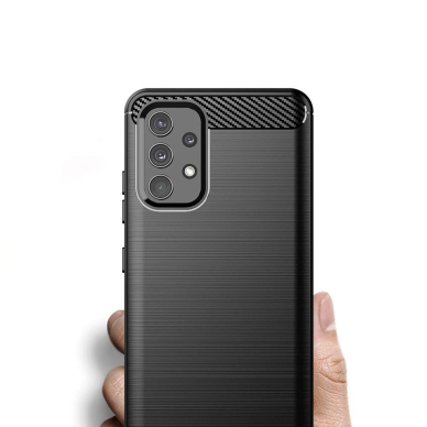 Samsung A32 5G juoda LYGCARBON nugarėlė 3