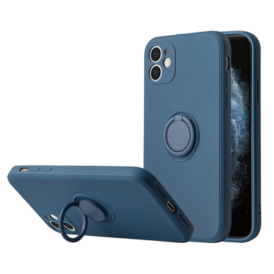 Samsung A32 5G mėlyna VENNUS SILICONE RING nugarėlė 2